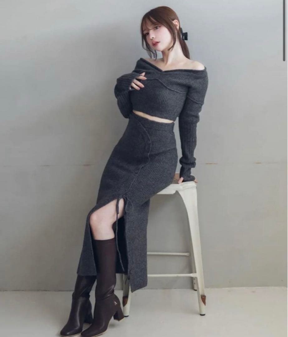 andmaryニキニットセットアップ - メルカリ