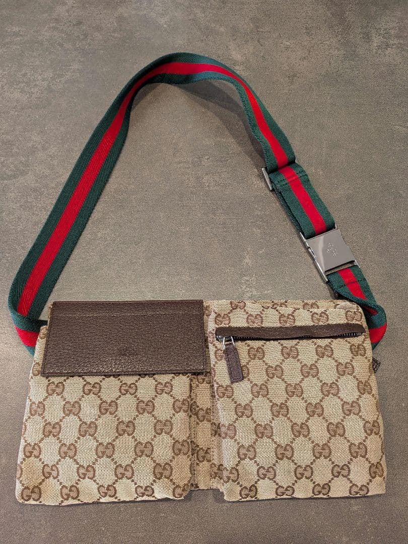 ✨超美品✨ Gucci ボディバッグ・ウエストポーチ 楽天市場】グッチ ウエストポーチ スモール ベルト ボディ バッグ 斜め