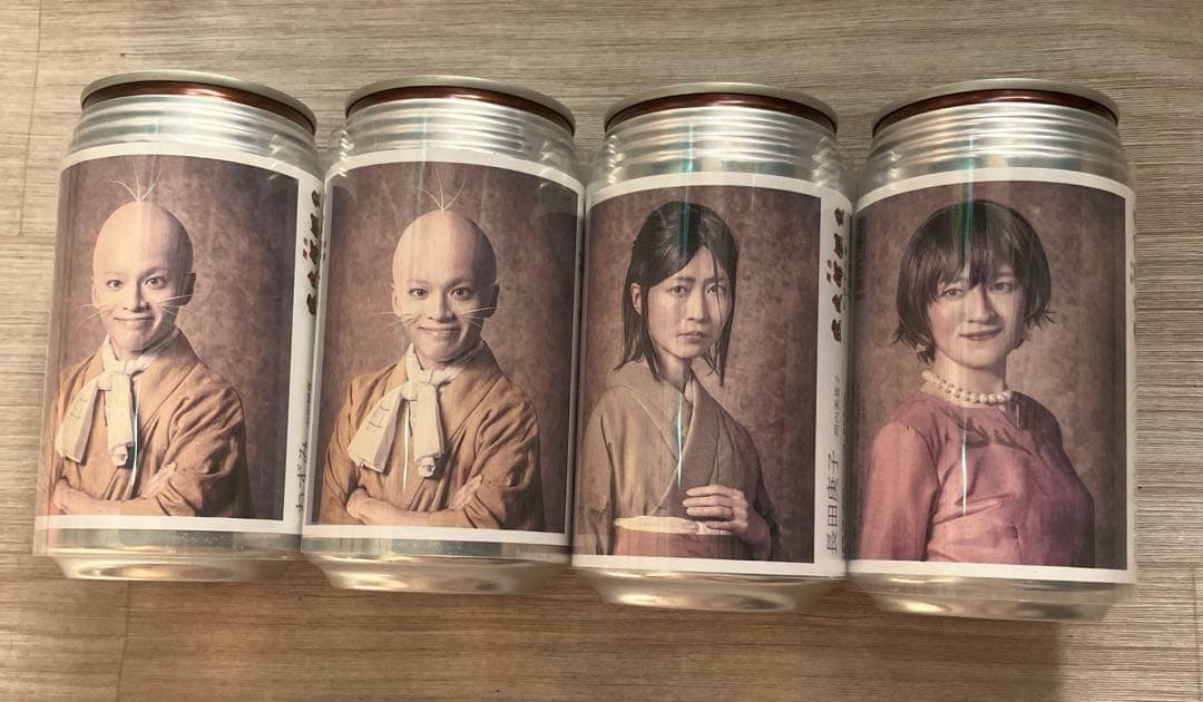 舞台 鬼太郎誕生ゲゲゲの謎 ラベル缶 龍賀丙江、長田庚子 - メルカリ