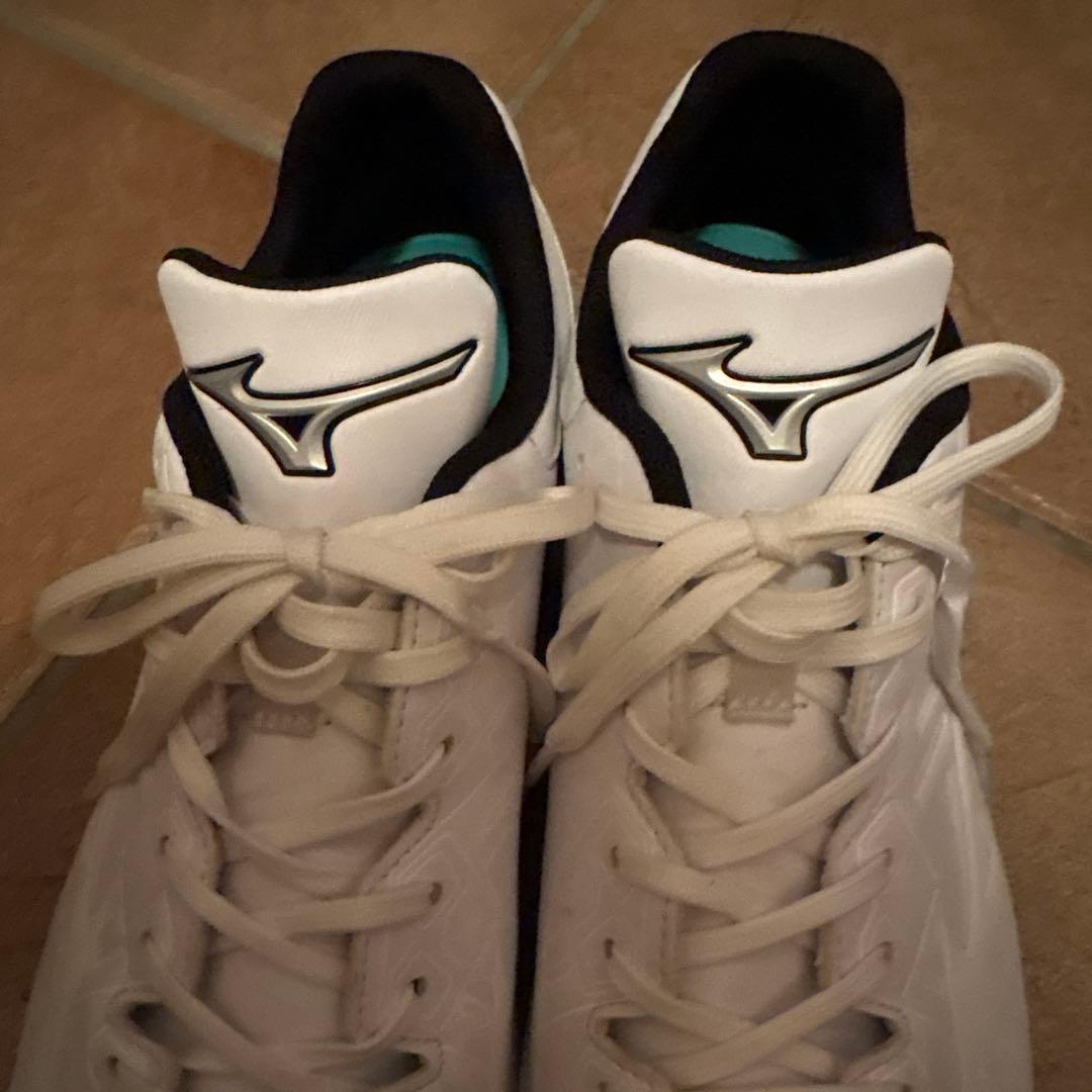 Mizuno ホワイト　スパイク 27.0cm 野球　ミズノ