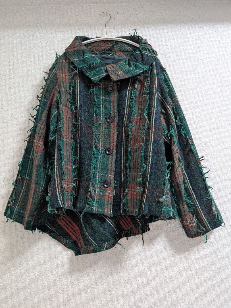 ㉕センソユニコ 慈雨 ジャケット グリーン - メルカリ