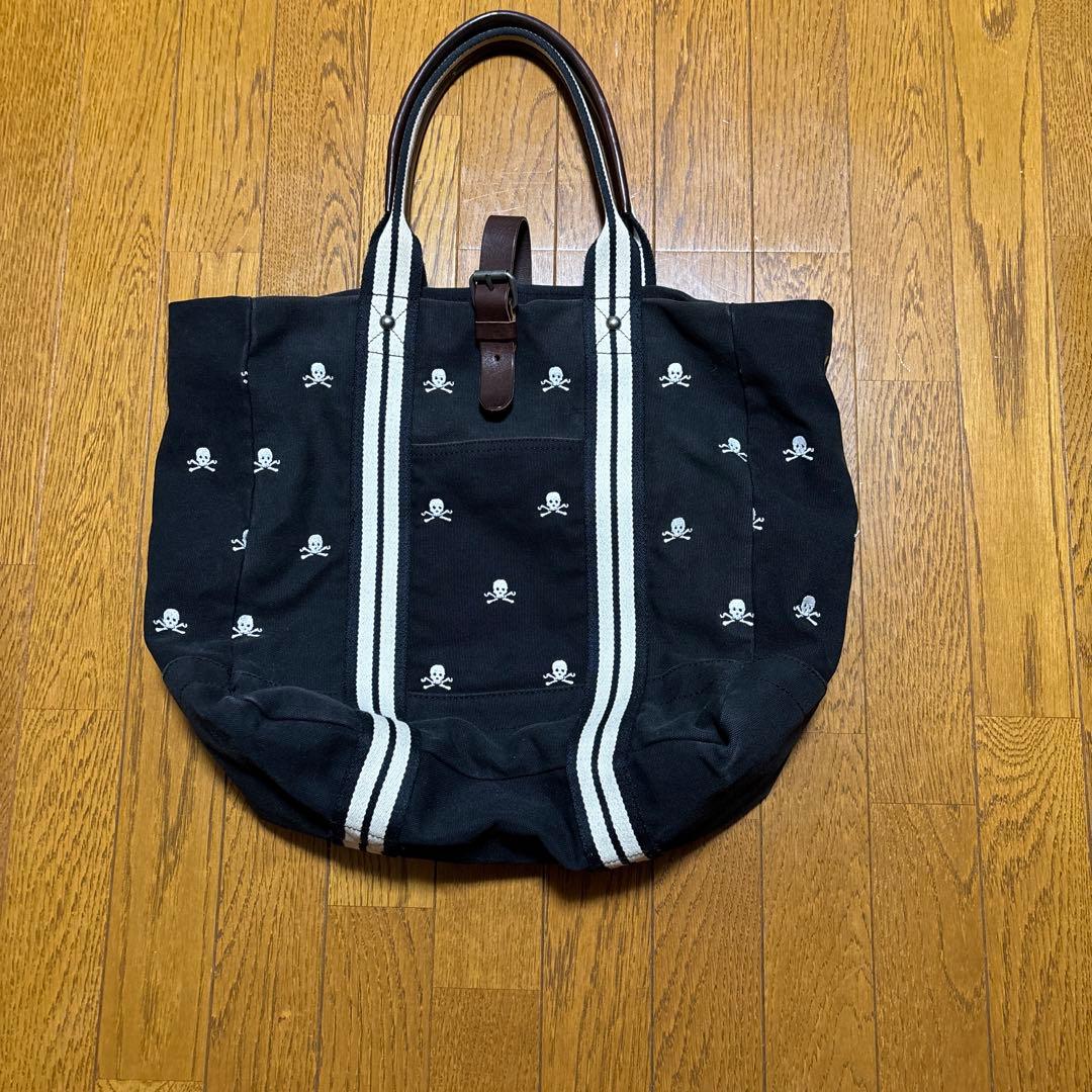 ラルフローレン RUGBY トートバック ドクロ柄 トートバック 木村拓哉