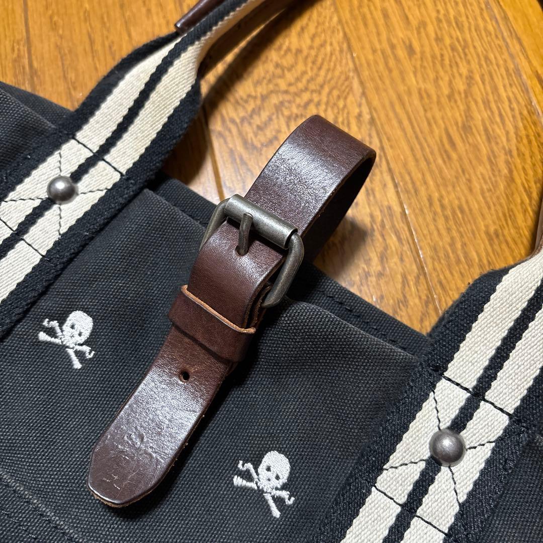 ラルフローレン RUGBY トートバック ドクロ柄 トートバック 木村拓哉