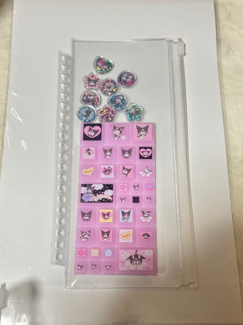 シール帳 バインダー付き ボンボンドロップシール