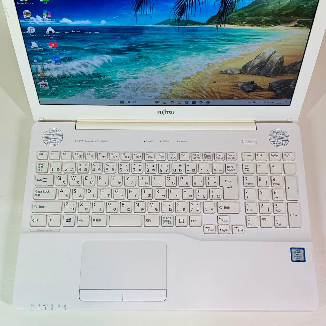 Core i7✨6世代✨SSD1TB✨32GB✨オフィス✨富士通✨ノートパソコン