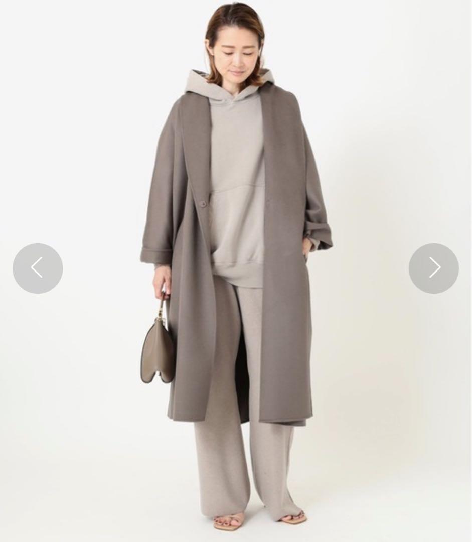 値下げ！Deuxieme Classe ALMA ROSA ショールカラーコート - メルカリ