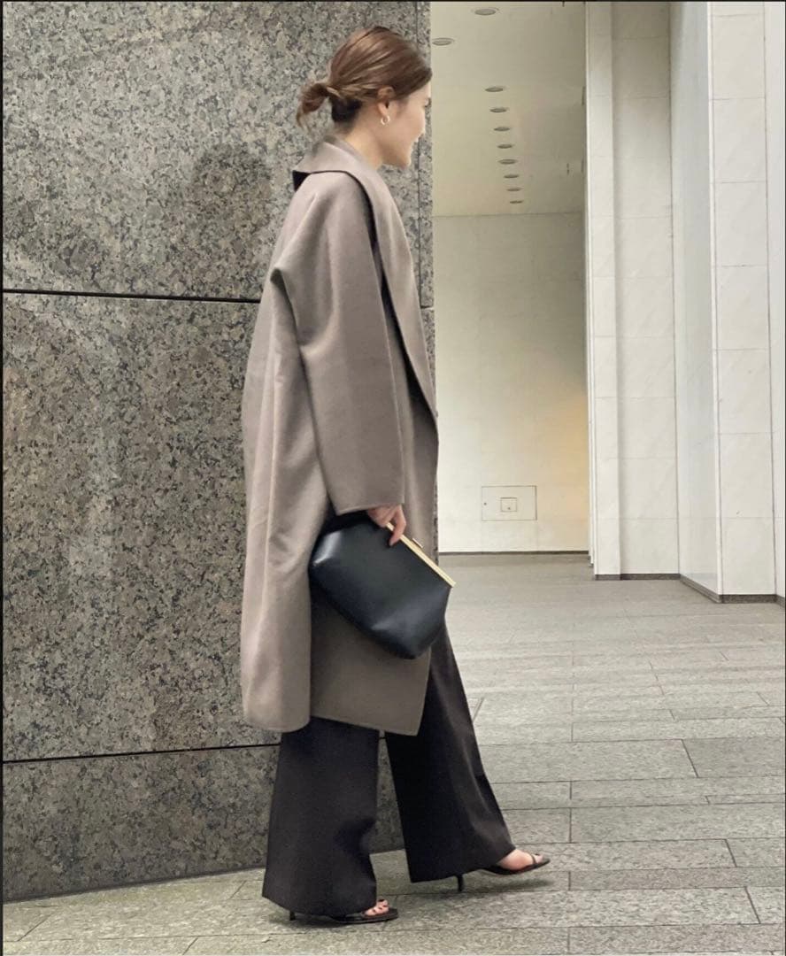 値下げ！Deuxieme Classe ALMA ROSA ショールカラーコート - メルカリ