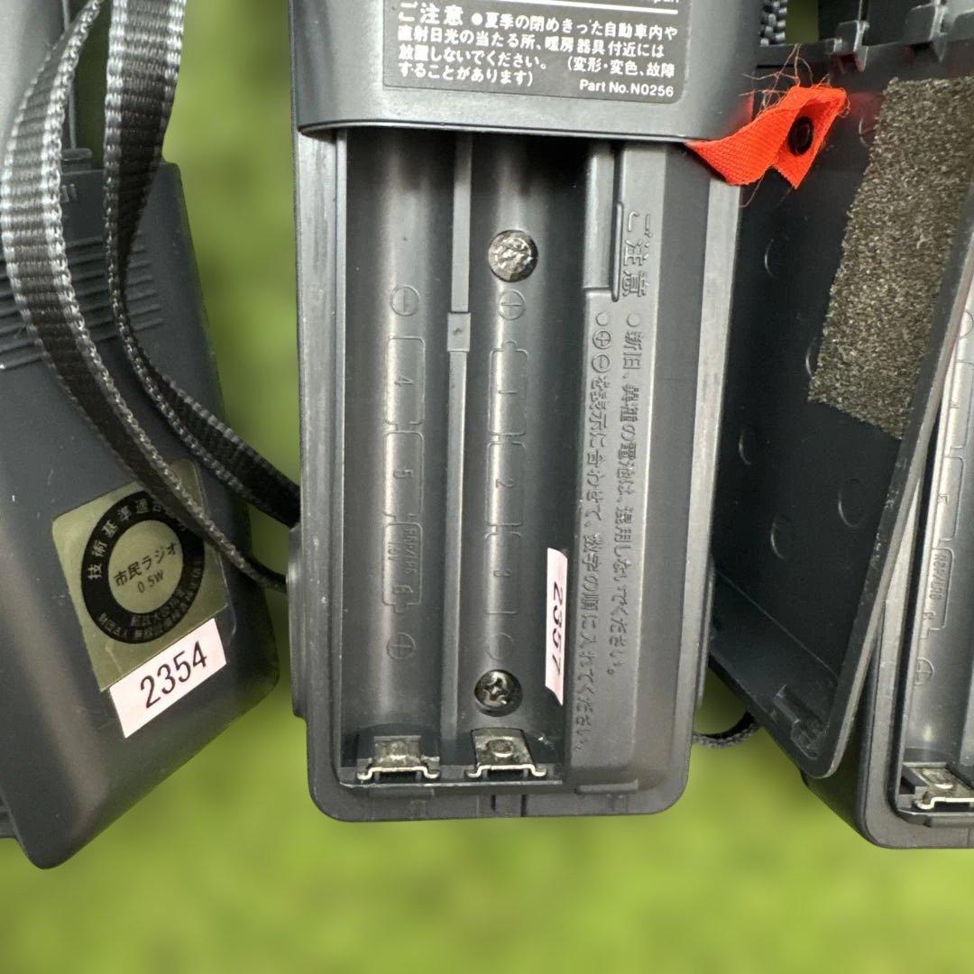 市民ラジオ トランシーバー パナソニック RJ -411A 3台まとめ売り