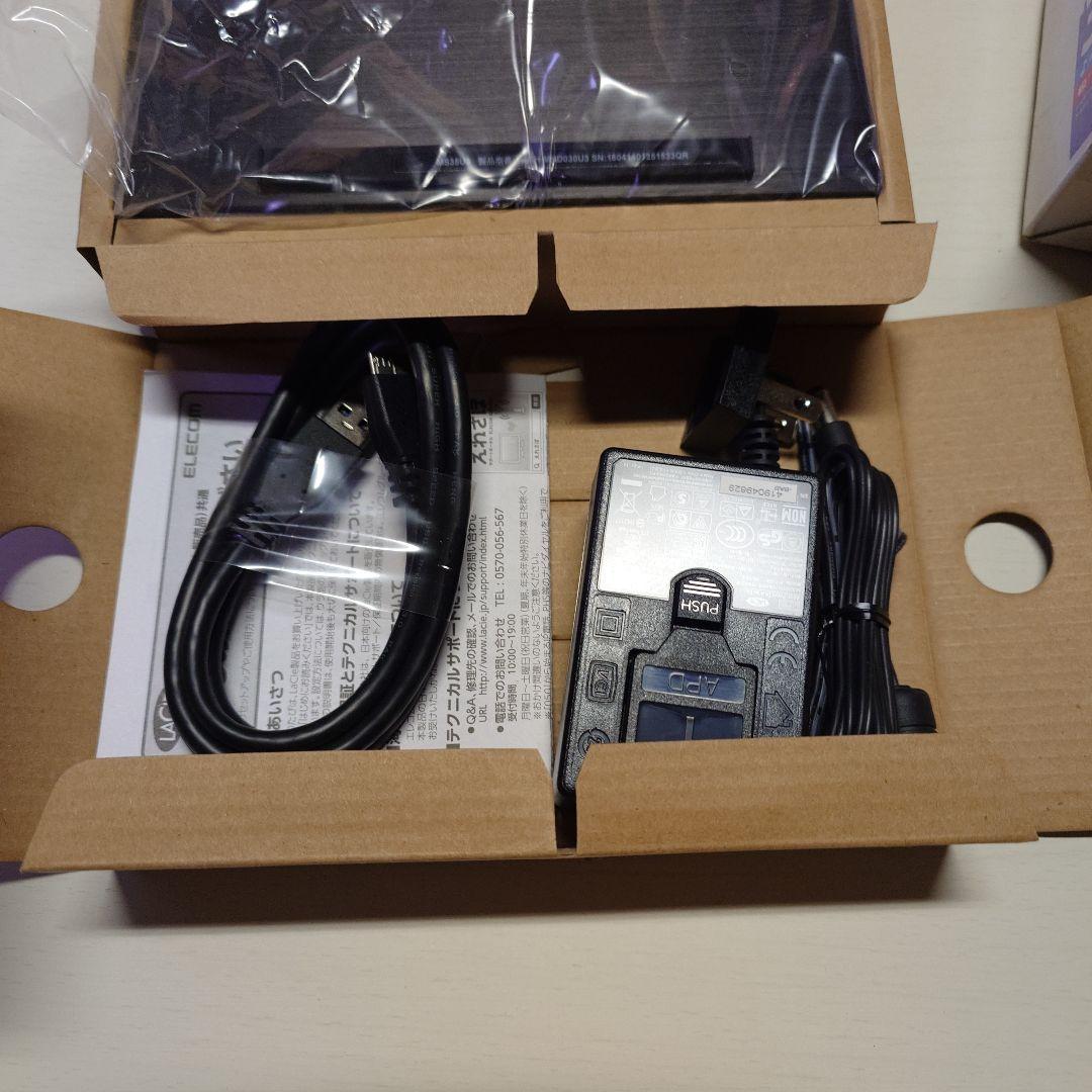 ELECOM minimus PC 3.0TB HDD　未使用品