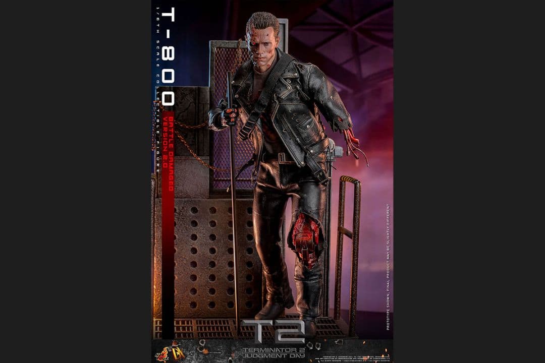 ホットトイズ T-800 バトルダメージ版 2.0 DX46『ターミネーター2』