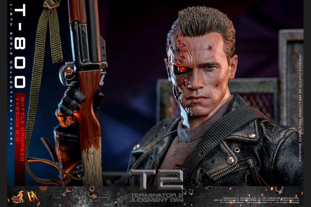 ホットトイズ T-800 バトルダメージ版 2.0 DX46『ターミネーター2』