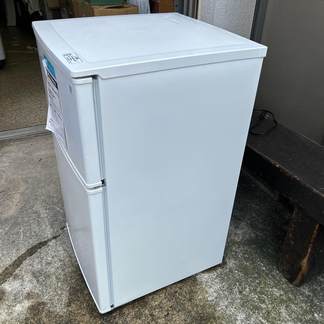 ニトリ 2ドア ノンフロン 冷蔵庫 90L BR2C01WH 2025年製 - メルカリ