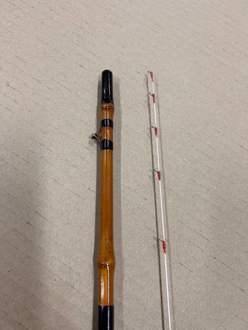 筏竿 竹柄 - メルカリ