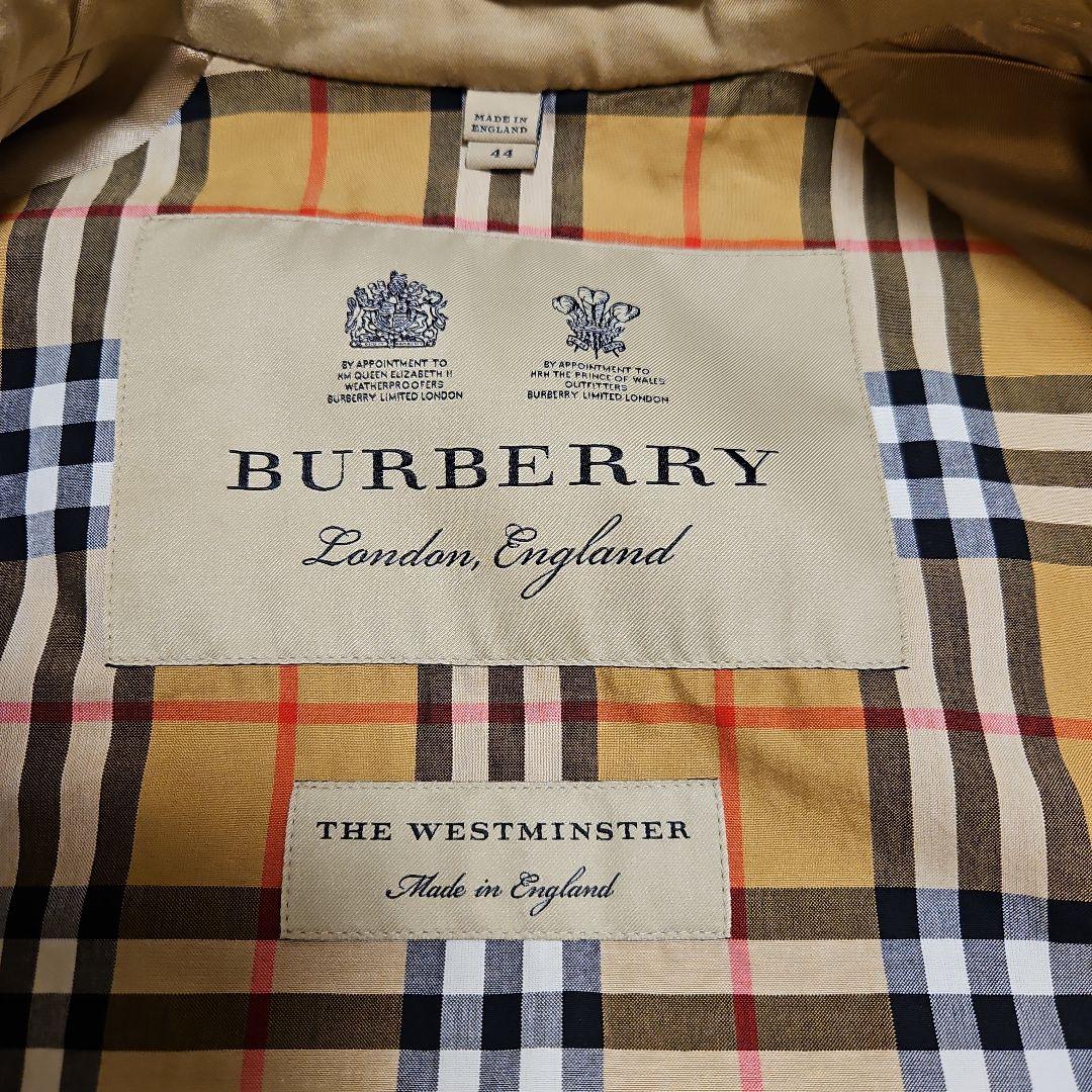 新品未使用】バーバリーウエストミンスター/廃盤ホーンボタン/現定価約