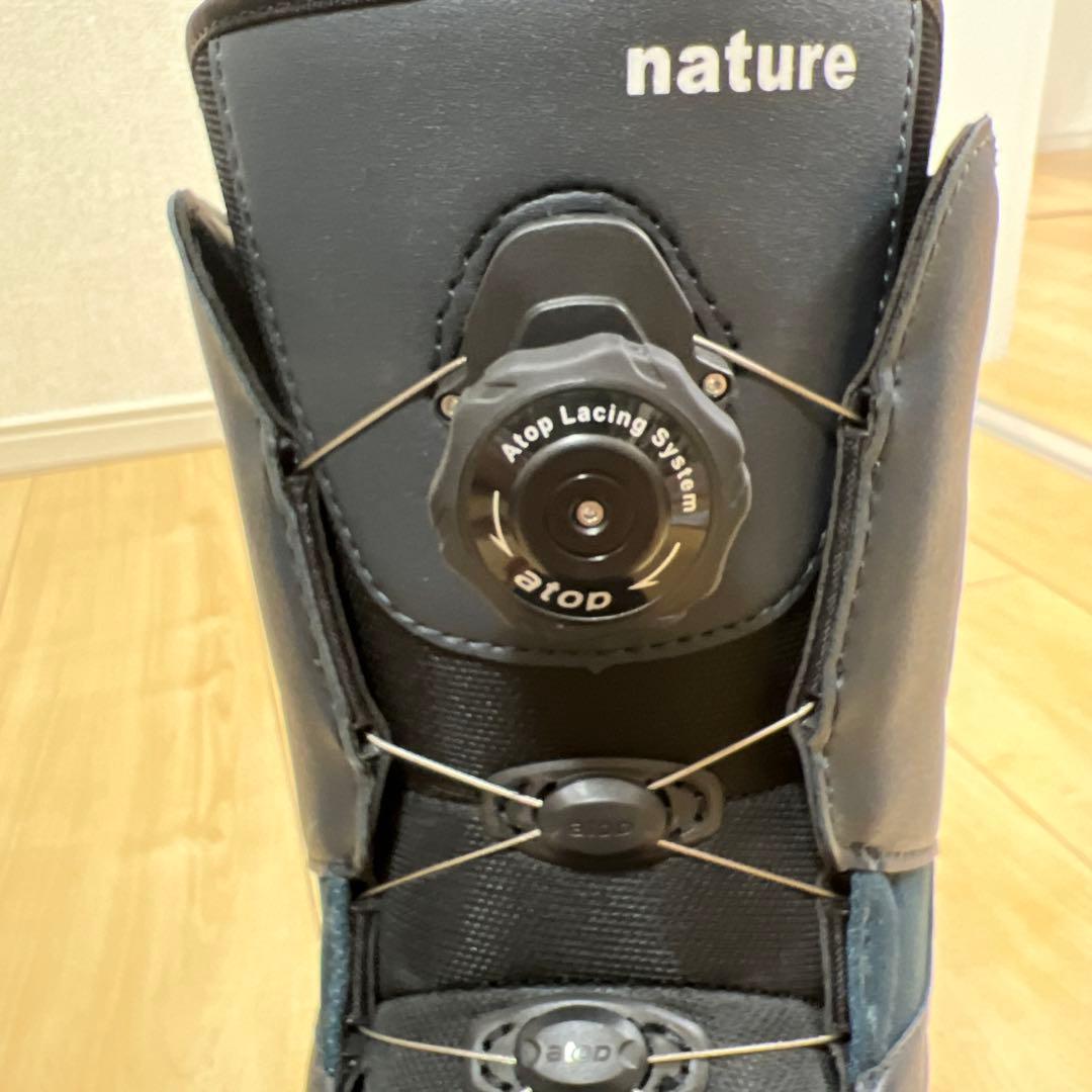 【超美品_即日発送】ARBN エアボーン スノボブーツnature 28.5cm