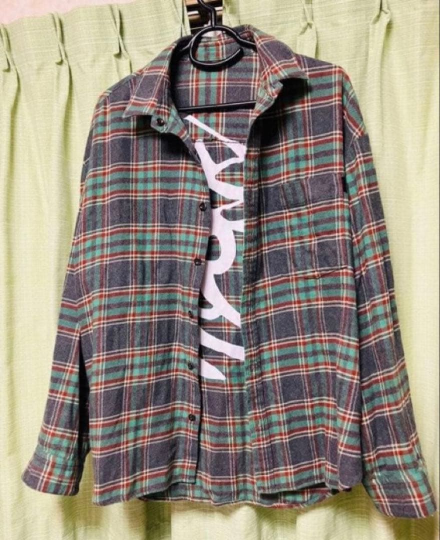常田大希着用] hyakki フランネルチェックシャツ - メルカリ