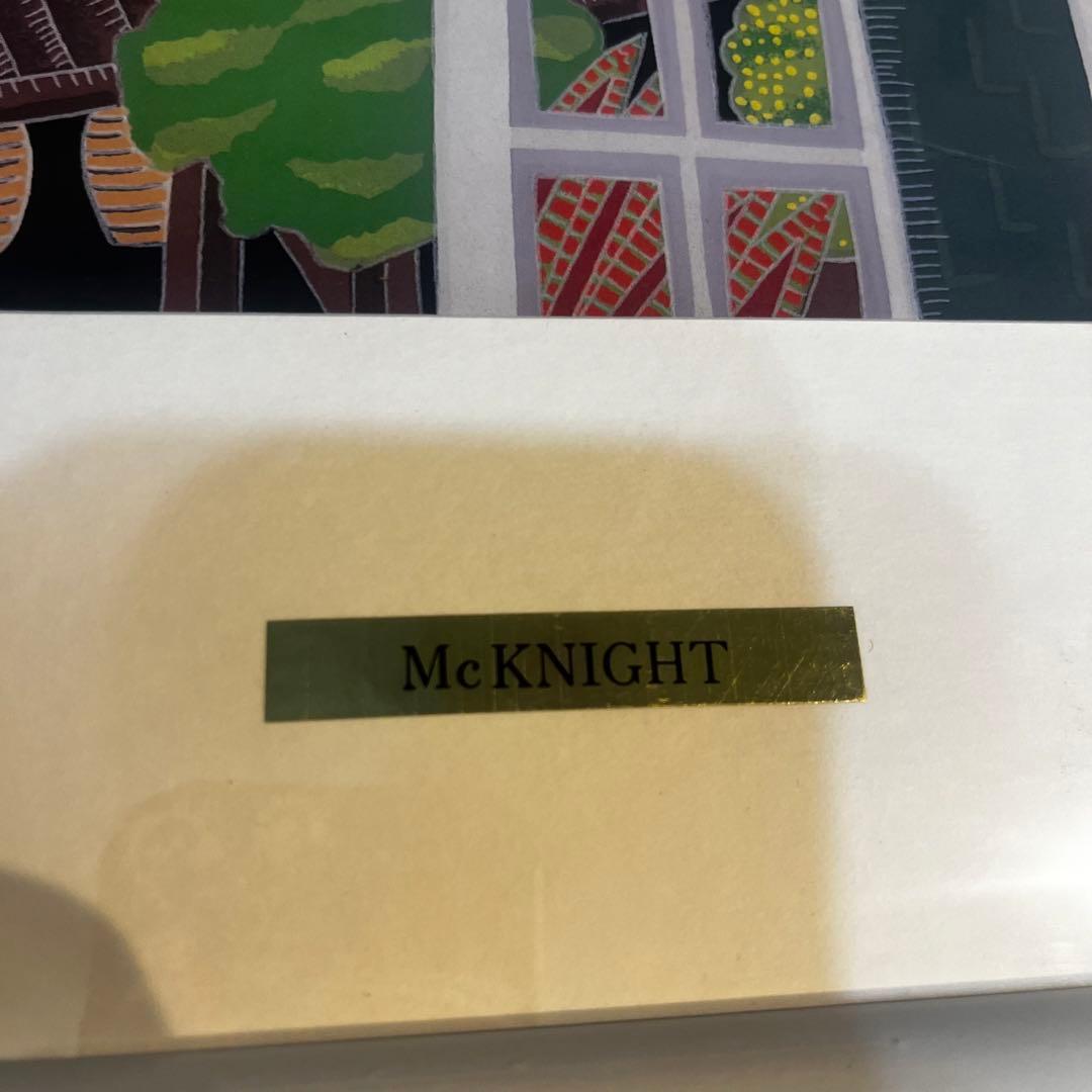 トーマス・マックナイト ポスター 神戸 日本 さくら　桜