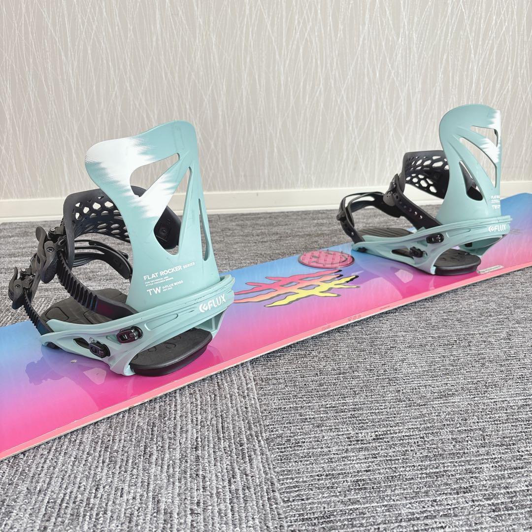 62超豪華❗️LOBSTER×FLUX メンズスノーボードセット☆スノボ154cm