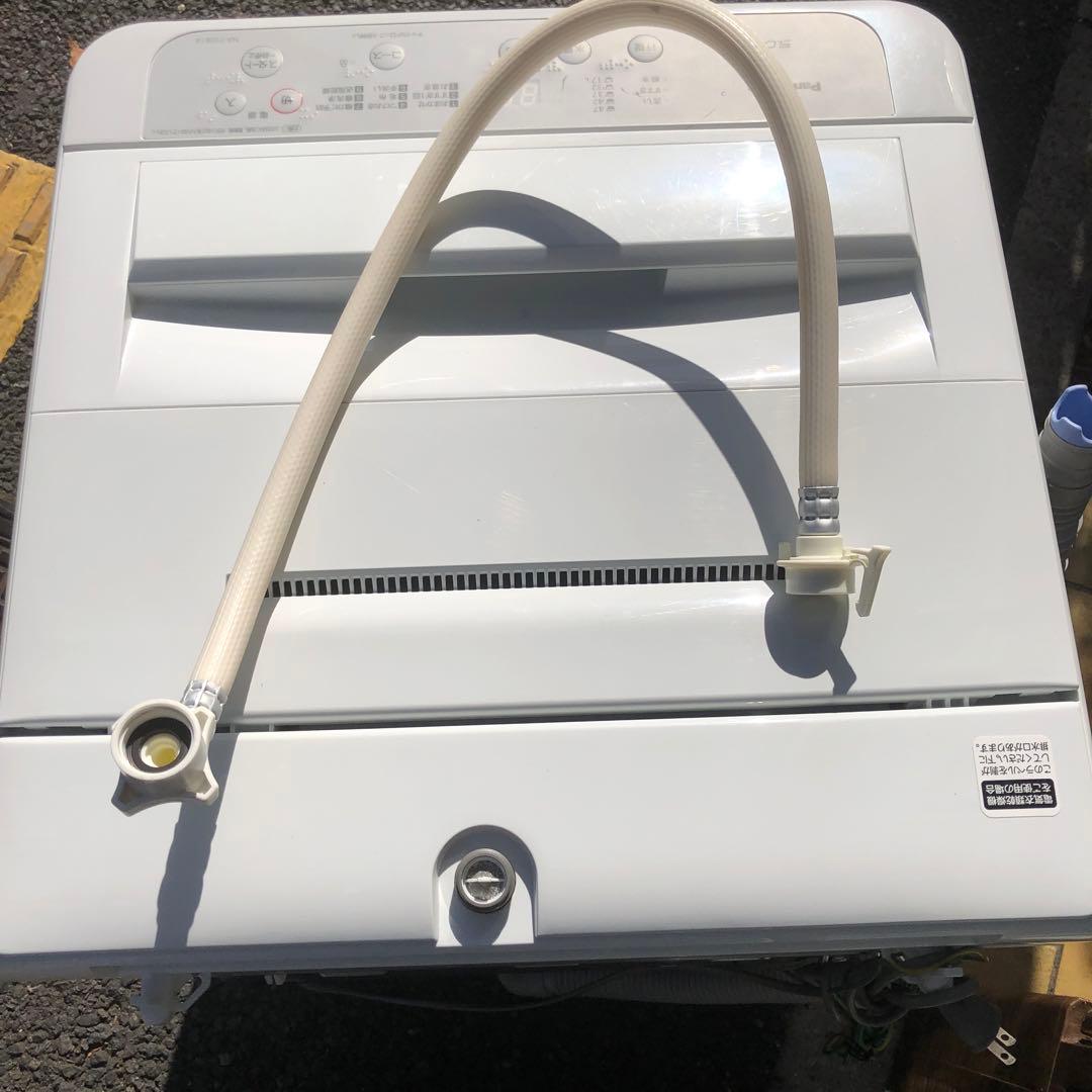 パナソニック 洗濯機5k2020年製給水排水ホース付き - メルカリ