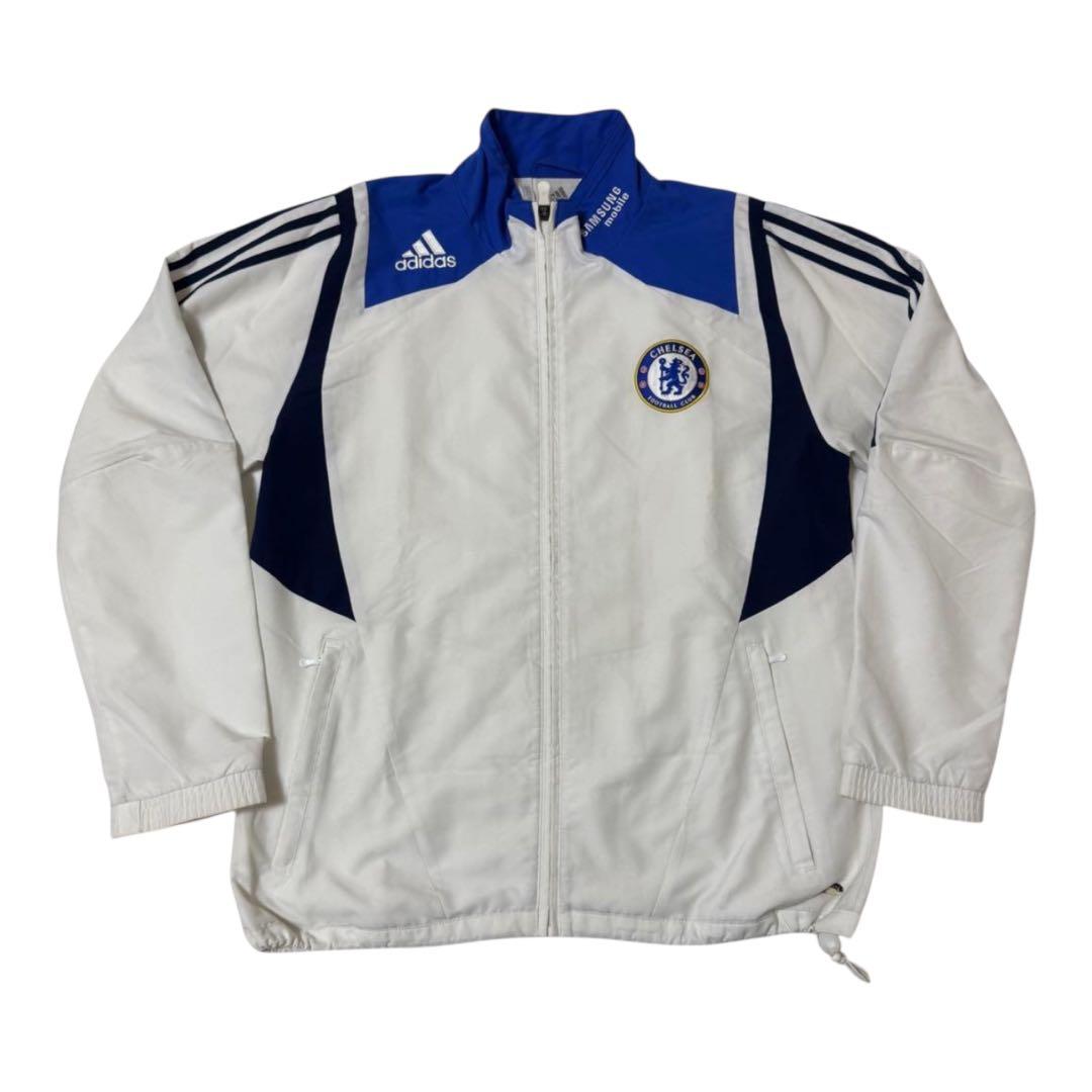 00s Y2K adidas アディダス チェルシーFC トレーニングジャケット 00s Y2K adidas アディダス チェルシーFC トレーニングジャケット