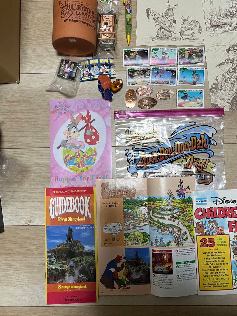 スプラッシュマウンテン&クリッターカントリー　グッズまとめ売り約50点
