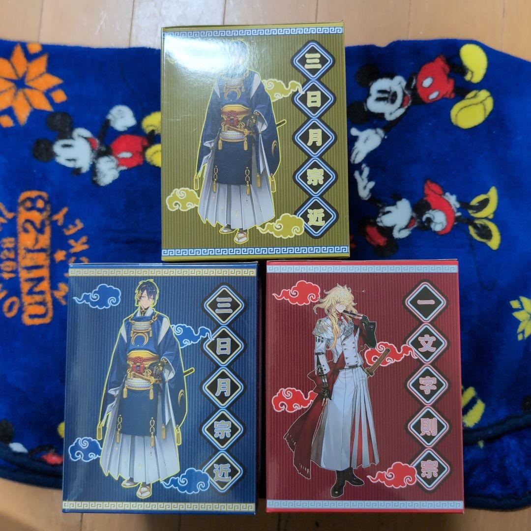 刀剣乱舞 ぬーどるストッパーフィギュア 10周年アニバーサリー 3体セット