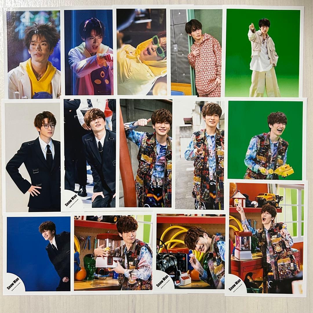 SnowMan 深澤辰哉 公式写真 14枚セット スノ 写真 - メルカリ