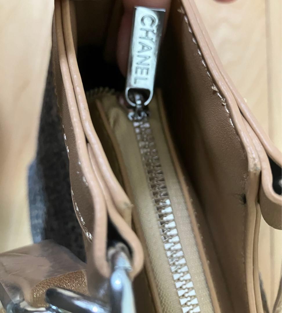 希少非売品 シャネルノベルティ ツィードバックベージュ系 - メルカリ