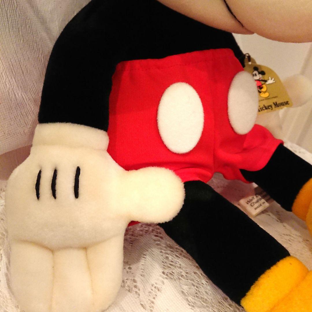 ノスタルジアミッキーぬいぐるみ