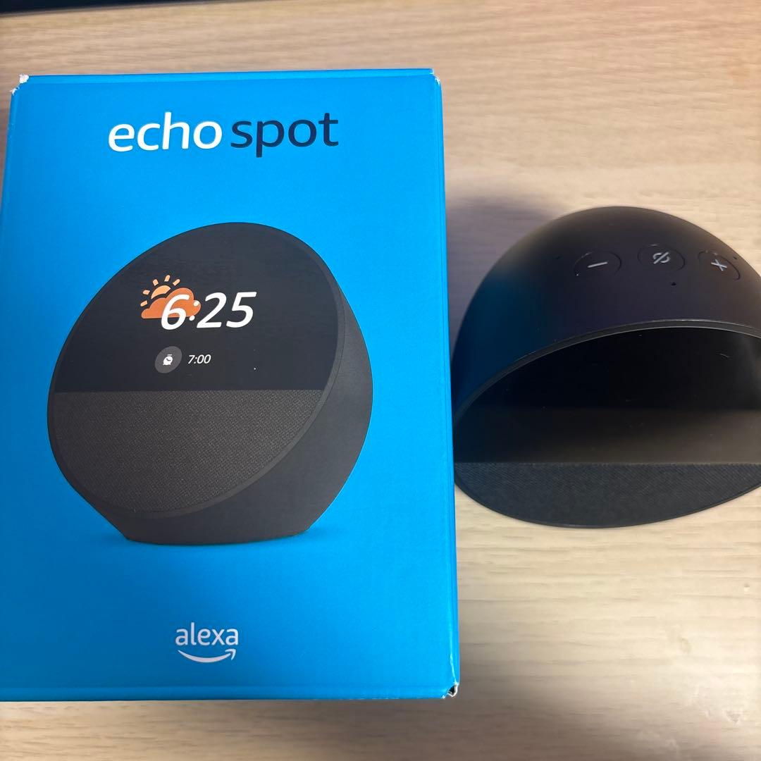 スピーカー・ウーファー Amazon echo spot Amazon Amazon Echo Spot [ブラック] 価格比較 - 価格.com