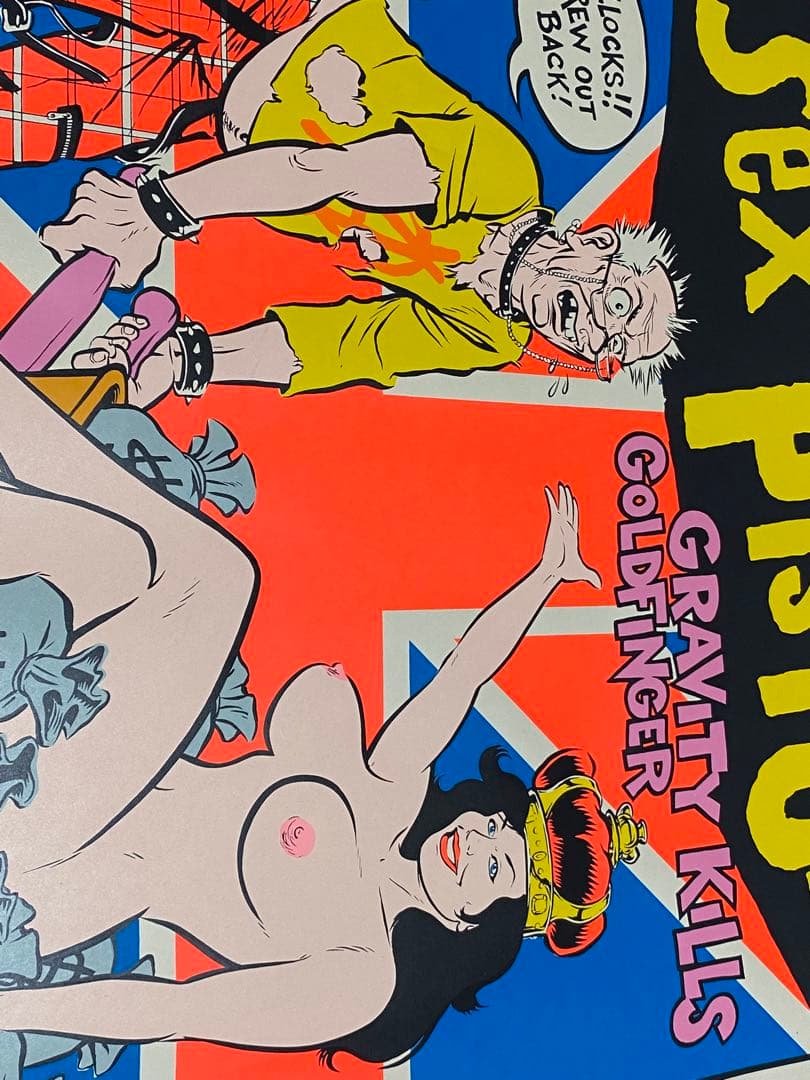 月末まで特別値引き！Sex Pistols ポスター