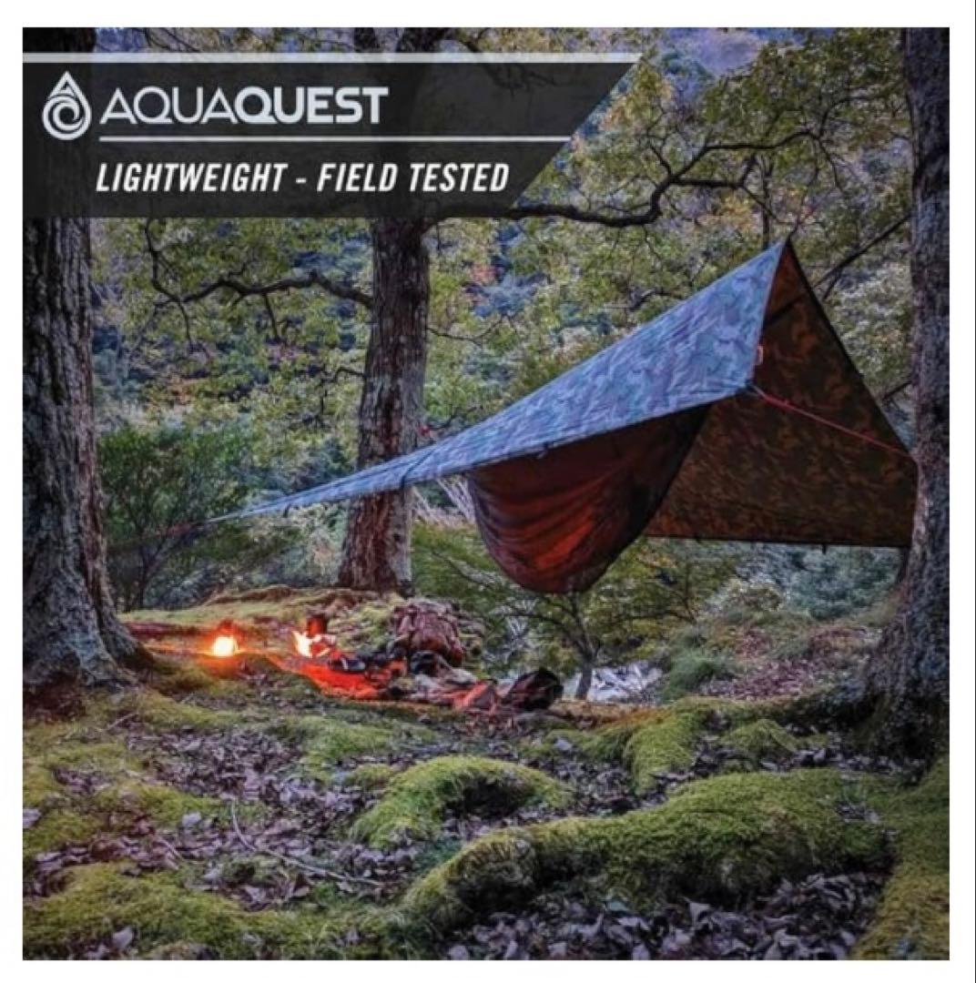 Aqua Quest(アクアクエスト) Defender 迷彩 3×3 m Amazon.co.jp: AquaQuest Defender 防水キャンプタープ - 軽量