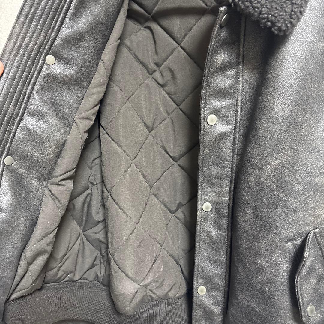 ZARA デタッチャブルフェイクレザージャケット Sサイズ - メルカリ