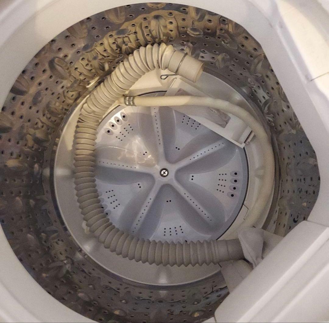 19年製　美品　SHARP 全自動洗濯機 ES-GE4C-T 4.5kg