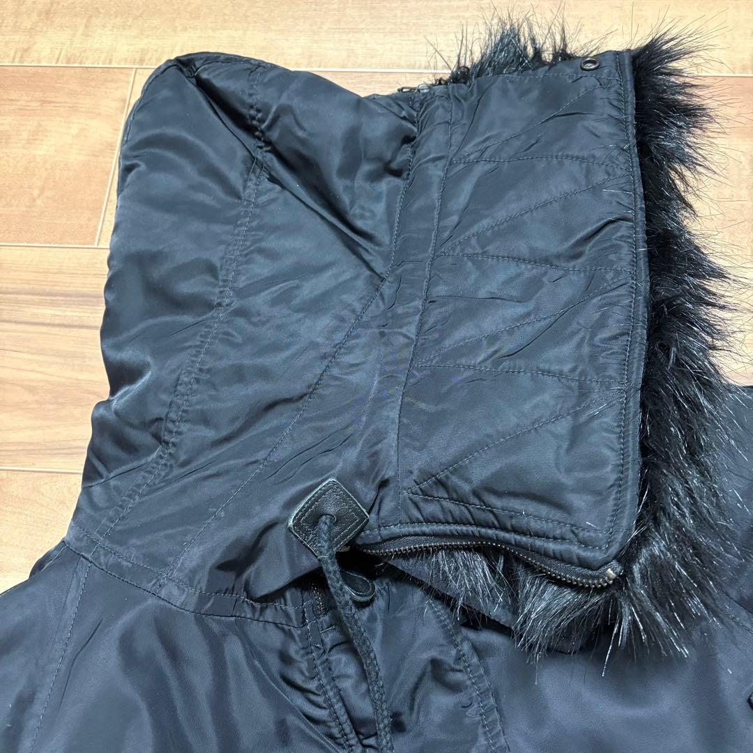 デニム&サプライ ラルフローレン N-2B フライトジャケット 短丈 黒 Y2K