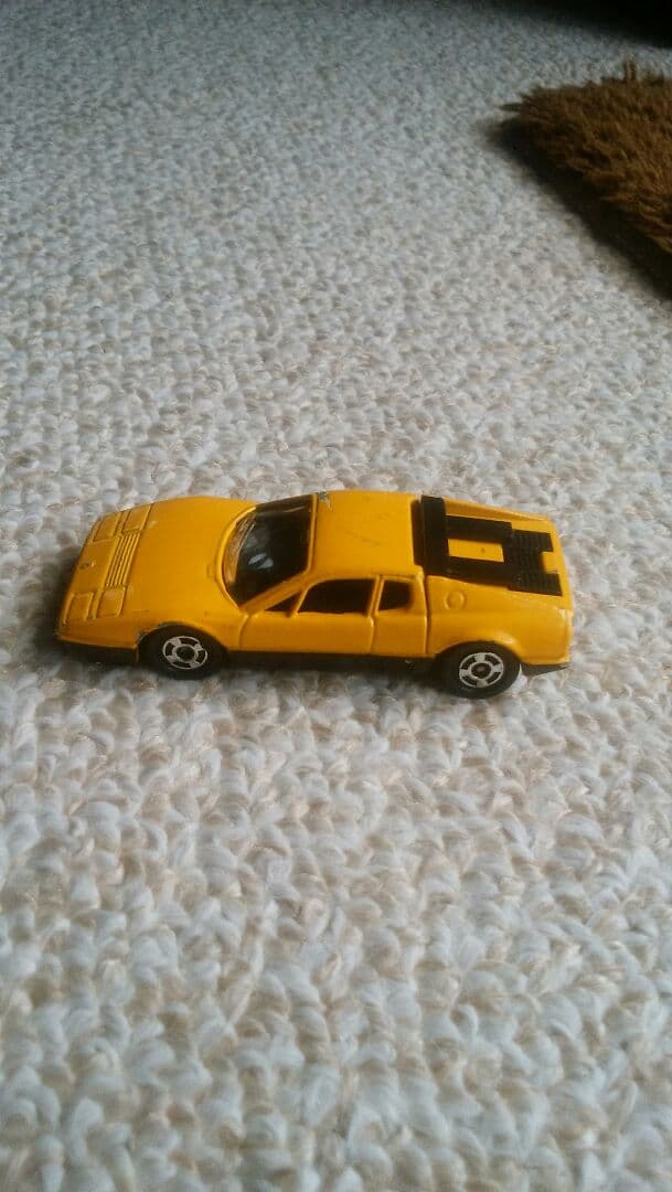 トミカ ミニカー 　フェラーリBB512　イエロー　1979年物