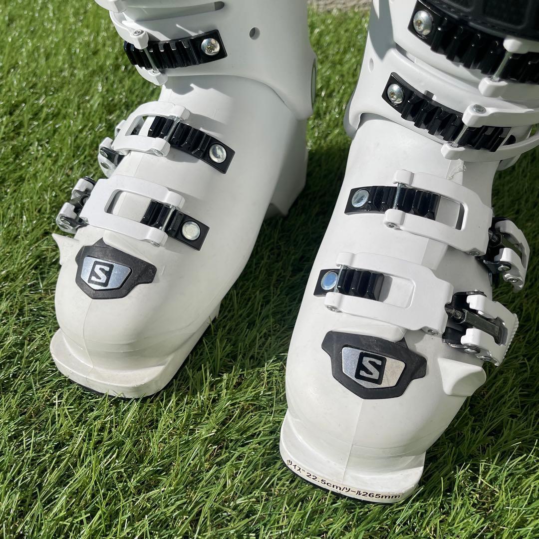 SALOMON スキーブーツ　X/MAX　白　22.5cm　近年モデル