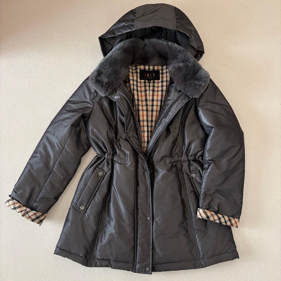 極美品】定価15万程 DAKS ダックス ロング ダウンコート 38 - メルカリ