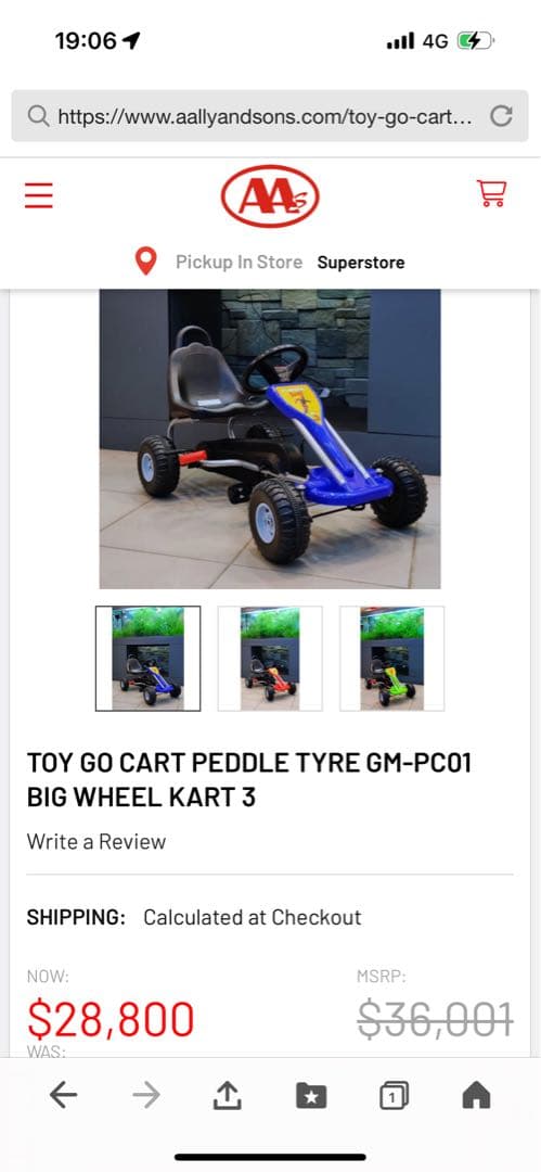 BIG WHEEL KART 3 キッズカート