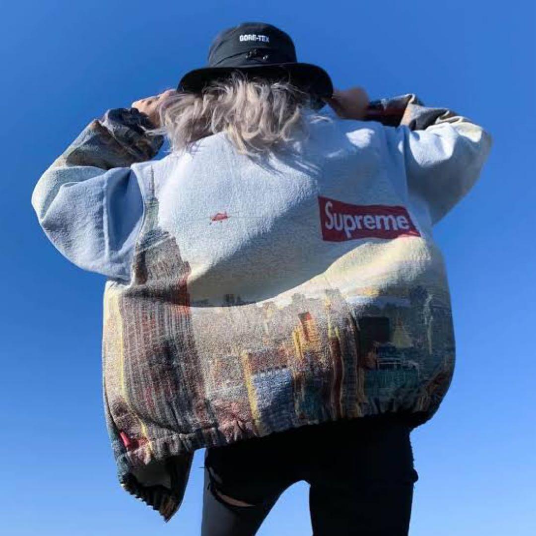 Supreme Aerial Tapestry Harrington 完売品 L - メルカリ