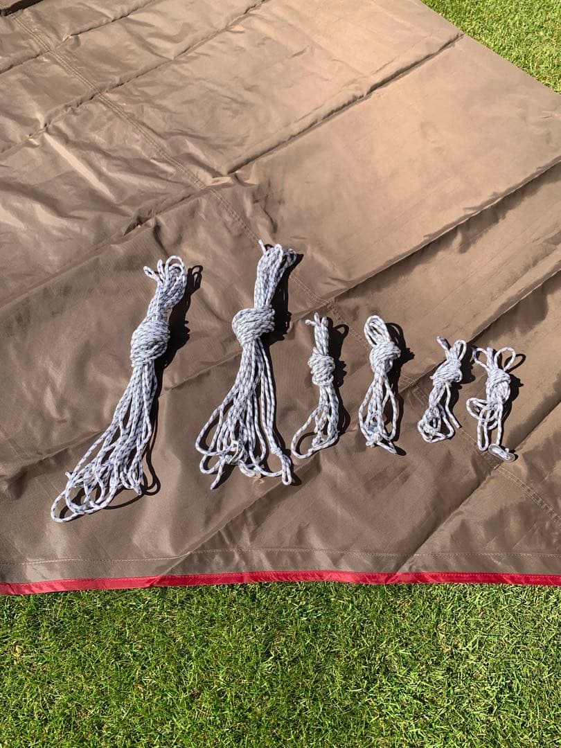 スノーピーク HDタープ“シールド”・ヘキサ（L）ソリッドステーク セット