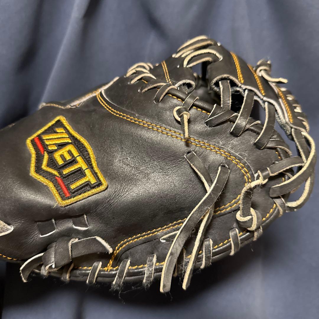 ZETT プロステータス硬式キャッチャーミット　黒 硬式キャッチャーミット プロステイタス 捕手用 | 【ZETT】ゼット