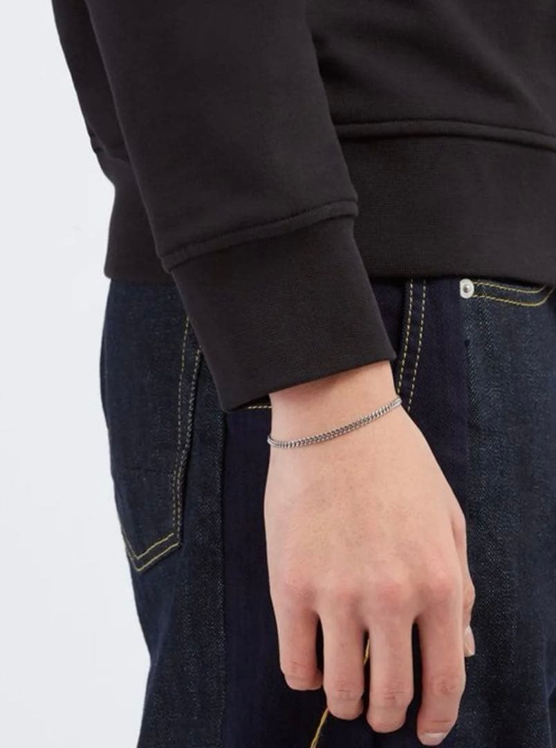 K*m様 【美品】トムウッド Curb Chain M ブレスレット TOMWOOD トムウッド Curb Bracelet M シルバー チェーン カーブ