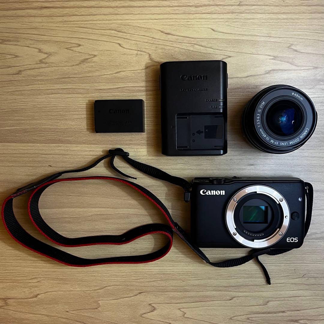 Canon EOS M10 ミラーレスカメラ　 ブラック Amazon | Canon ミラーレス一眼カメラ EOS M10 ダブルレンズキット