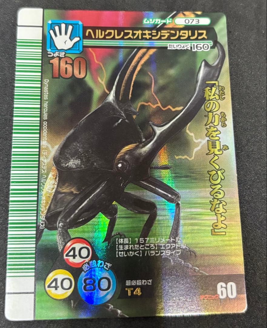 すみっコ様専用 ムシキング ヘラクレスオキシデンタリス - メルカリ