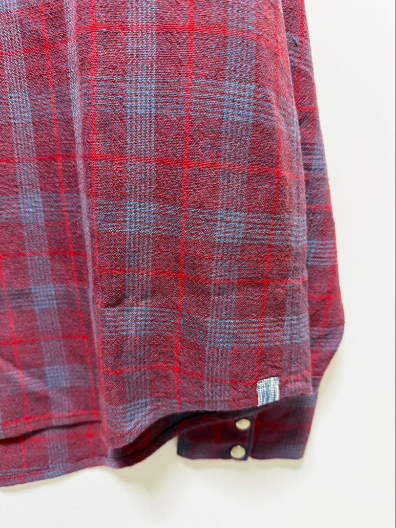 visvim FOUR CORNERS CHECK L/S