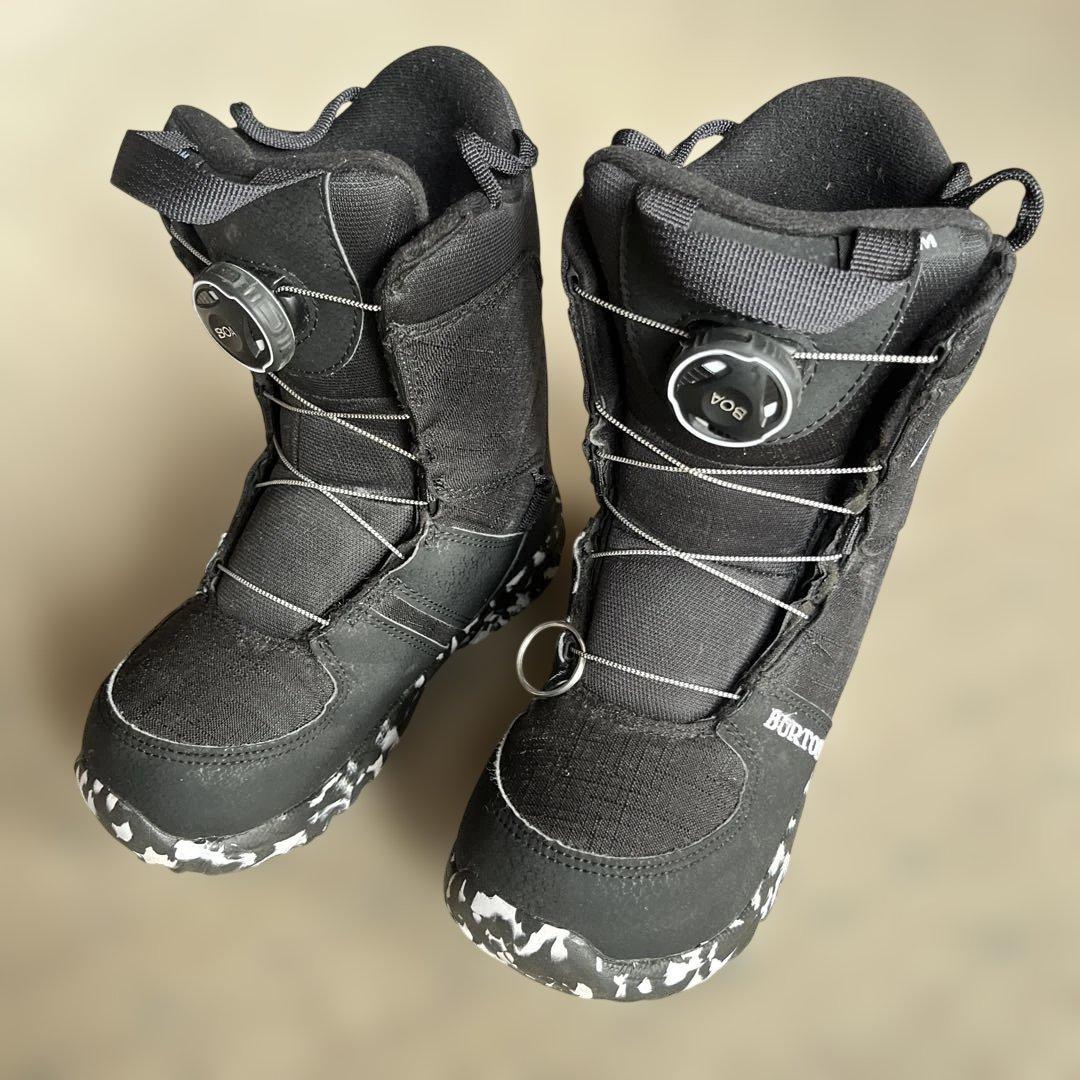 Burton 子ども用スノーボードブーツ ブラック BURTON（バートン） 24-25 BURTON スノーボード ブーツ キッズ Kids
