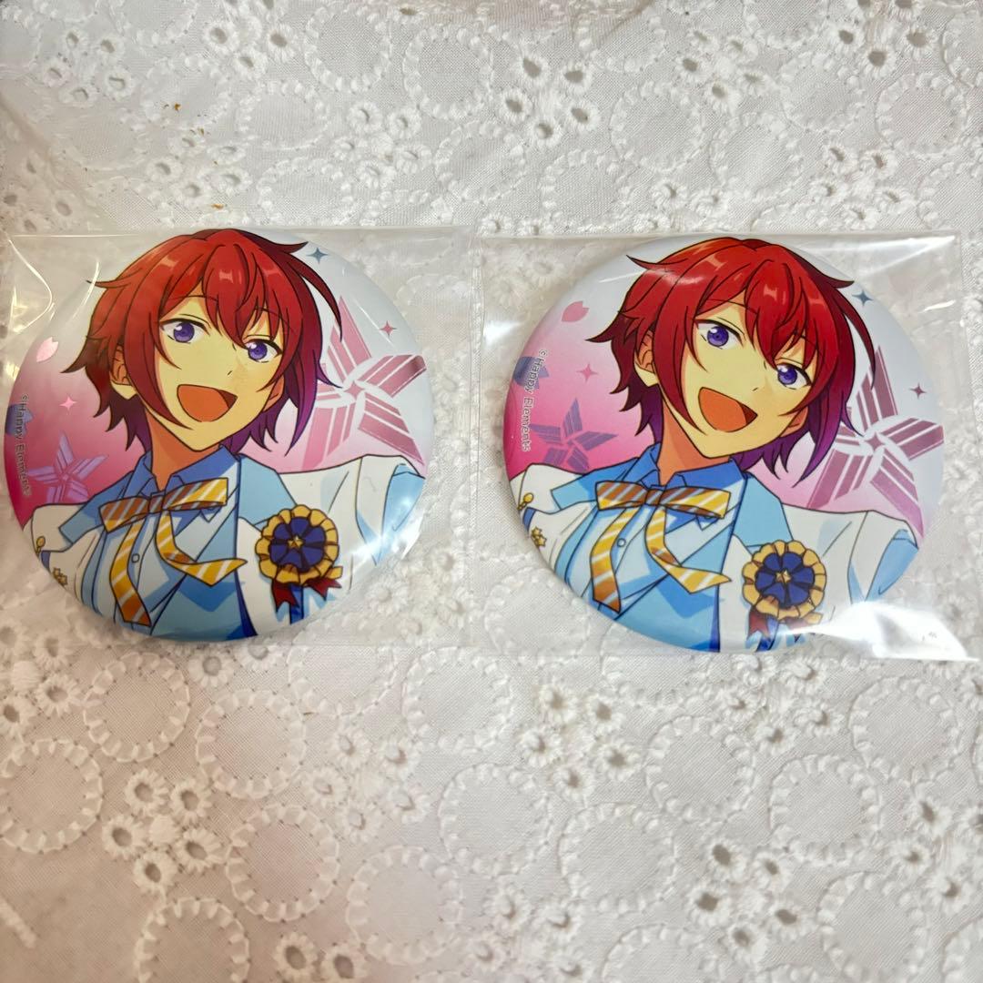 七種茨、伏見弓弦、朱桜司缶バッジ