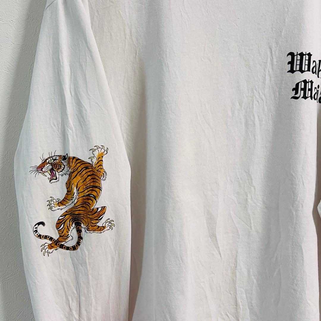 美品 XL 白 WACKOMARIA 23ss Tim Lehi ロングTシャツ - メルカリ
