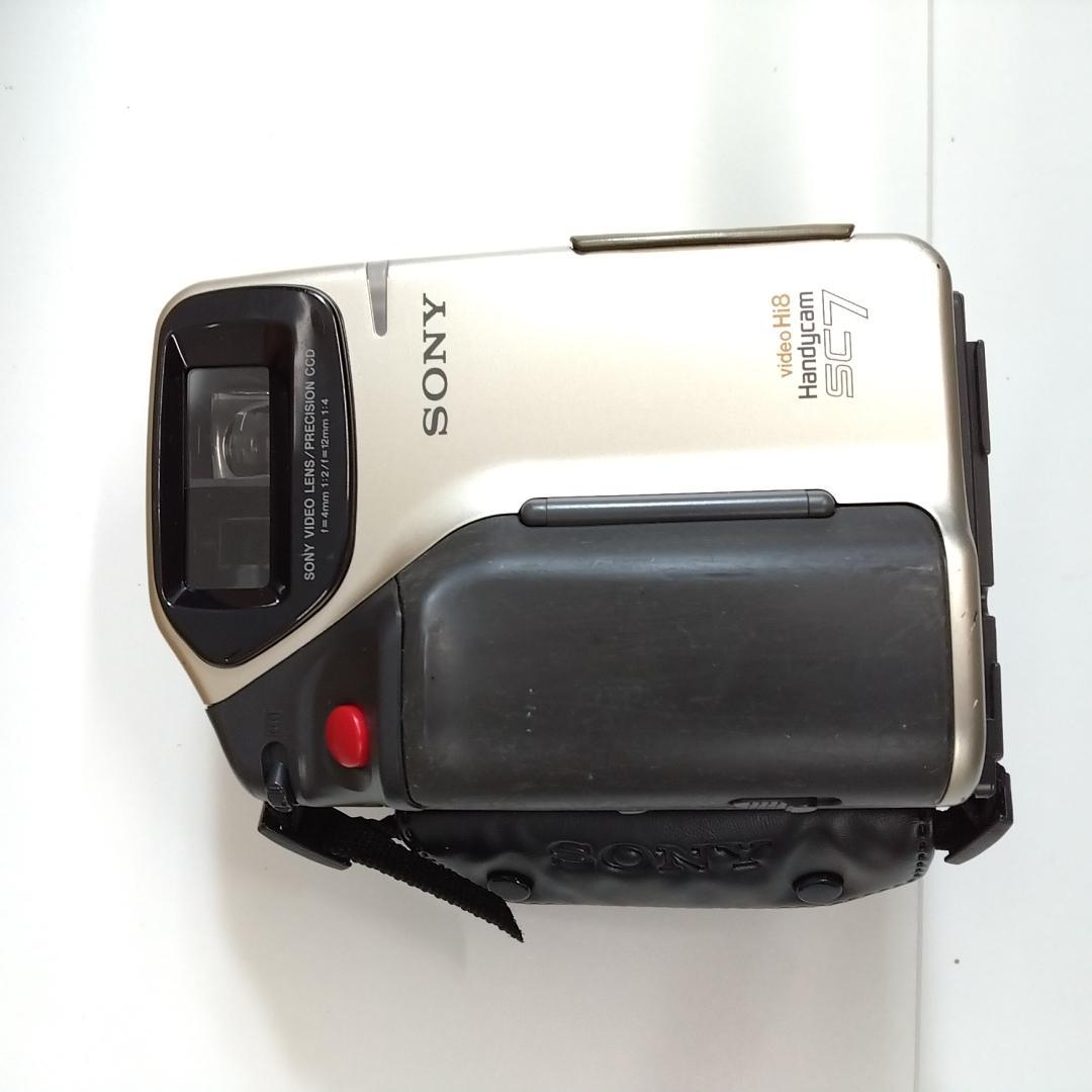 若《KYQSP》SONY 　Handycam SC7 AC-HS1　ジャンク